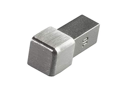 Fuchs Design Fliesenschiene Ecke Endstück Professional 10 mm Quadratprofil V2A Edelstahl gebürstet Fuchs Design Fliesenschiene Ecke Endstück Professional 10 mm Quadratprofil V2A Edelstahl gebürstet von Fuchs Design