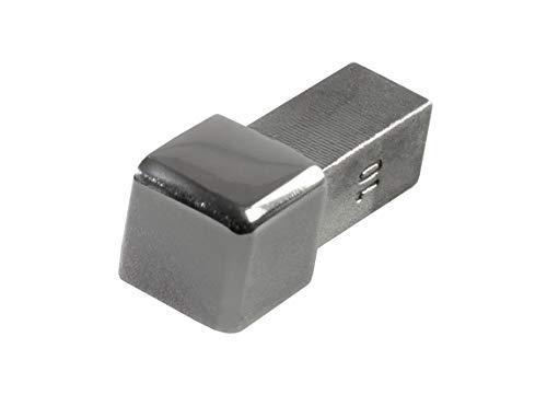Fuchs Design Fliesenschiene Ecke Endstück Professional 8 mm Quadratprofil V2A Edelstahl glänzend Fuchs Design Fliesenschiene Ecke Endstück Professional 8 mm Quadratprofil V2A Edelstahl glänzend von Fuchs Design