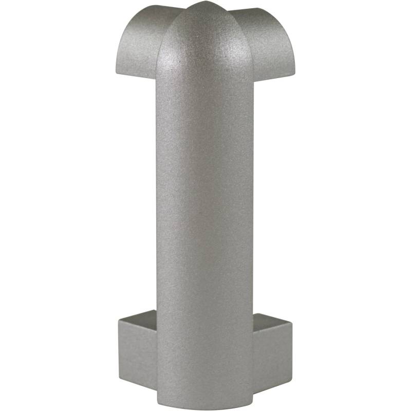 Fuchs Design Fußleiste Sockelleiste Außenecke 7 cm Alu Silber Matt von Fuchs Design