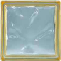 Fuchs Design Glasbaustein, BxH: 190 x 190 mm - goldfarben von Fuchs Design