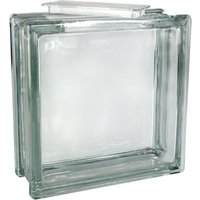 Fuchs Design Glasbaustein, BxH: 198 x 198 mm - weiss von Fuchs Design