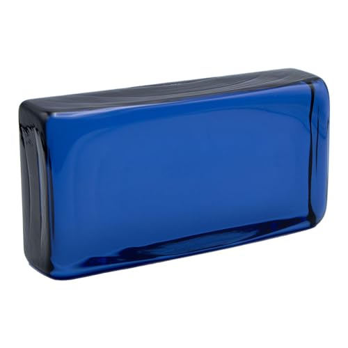 Fuchs Design Glasziegel Crystal Collection Classic dunkelblau, ca. 20x10x5 cm von Fuchs Design