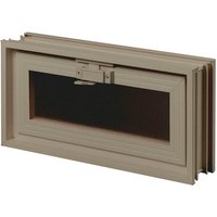 Fuchs Design Lüftungsfenster, BxHxT: 38 x 19 x 8 cm, 2.9 W/mK - grau von Fuchs Design