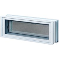 Fuchs Design Lüftungsfenster, BxHxT: 57 x 19 x 8 cm, 2.9 W/mK - weiss von Fuchs Design