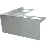 Fuchs Design Terrassenprofil-Ecke, BxL: 20 x 20 cm, Edelstahl - silberfarben von Fuchs Design