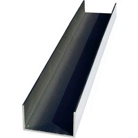 Fuchs Design U-Profil, BxL: 9 x 250 cm, Aluminium - silberfarben von Fuchs Design