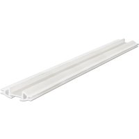 Fuchs Design Verlegeprofil, BxL: 4 x 18 cm, Kunststoff - weiss von Fuchs Design