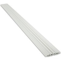 Fuchs Design Verlegeprofil, BxL: 7 x 95,5 cm, Kunststoff - weiss von Fuchs Design