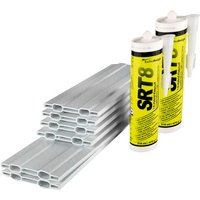 Fuchs Design Verlegesystem »Style n Art«, 10 x 97,5 cm - weiss von Fuchs Design
