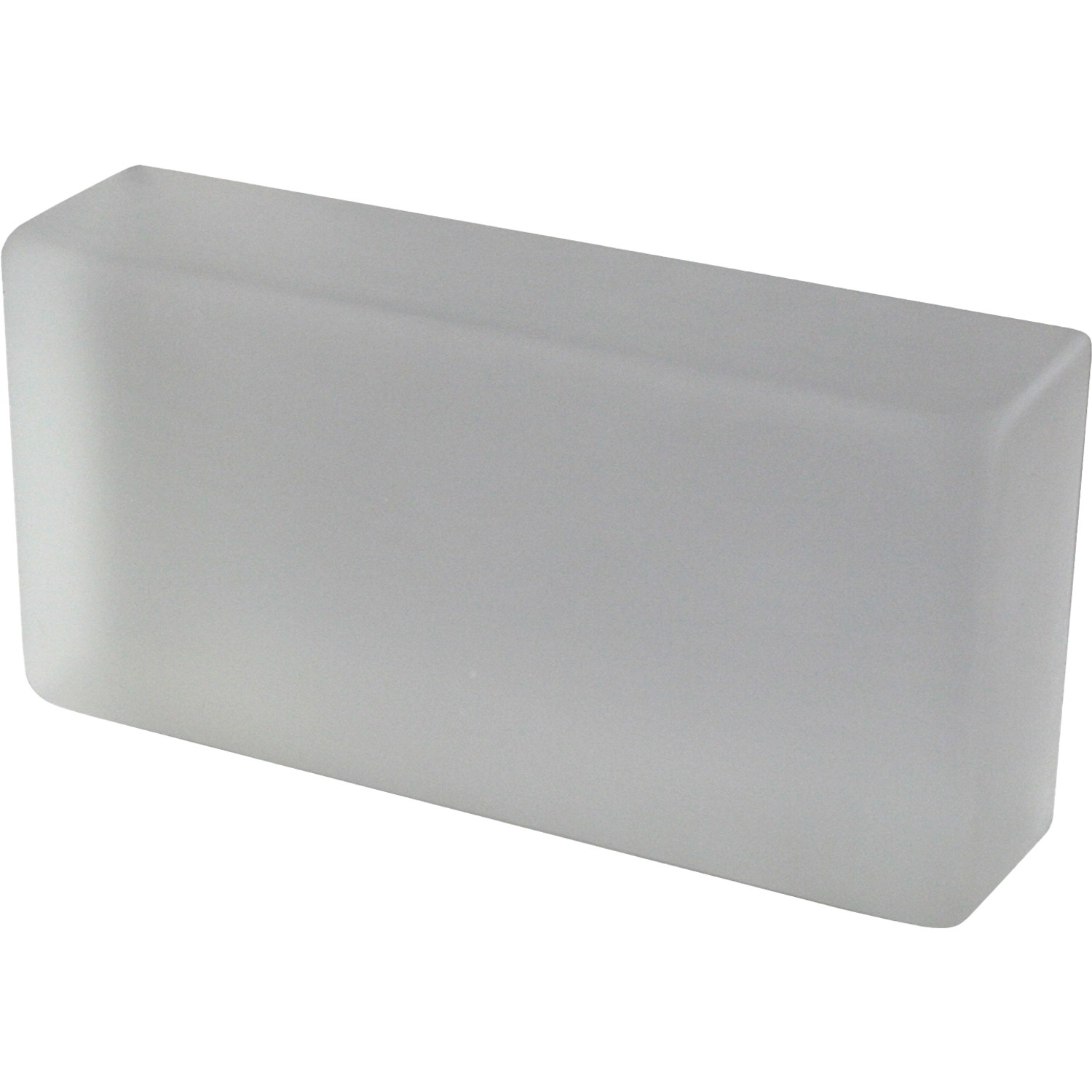 Fuchs Glasstein Crystal Collection satiniert 20 cm x 10 cm x 5 cm Weiß Fuchs Glasstein Crystal Collection satiniert 20 cm x 10 cm x 5 cm Weiß von Fuchs Design