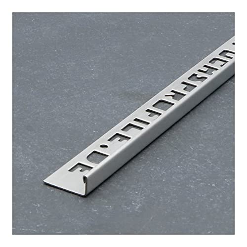 Fuchs PREMIUM Fliesenschiene Winkelprofil V2A Edelstahl gebürstet, 11mm x 2,5m - 1 stück Fuchs PREMIUM Fliesenschiene Winkelprofil V2A Edelstahl gebürstet, 11mm x 2,5m - 1 stück von Fuchs Design