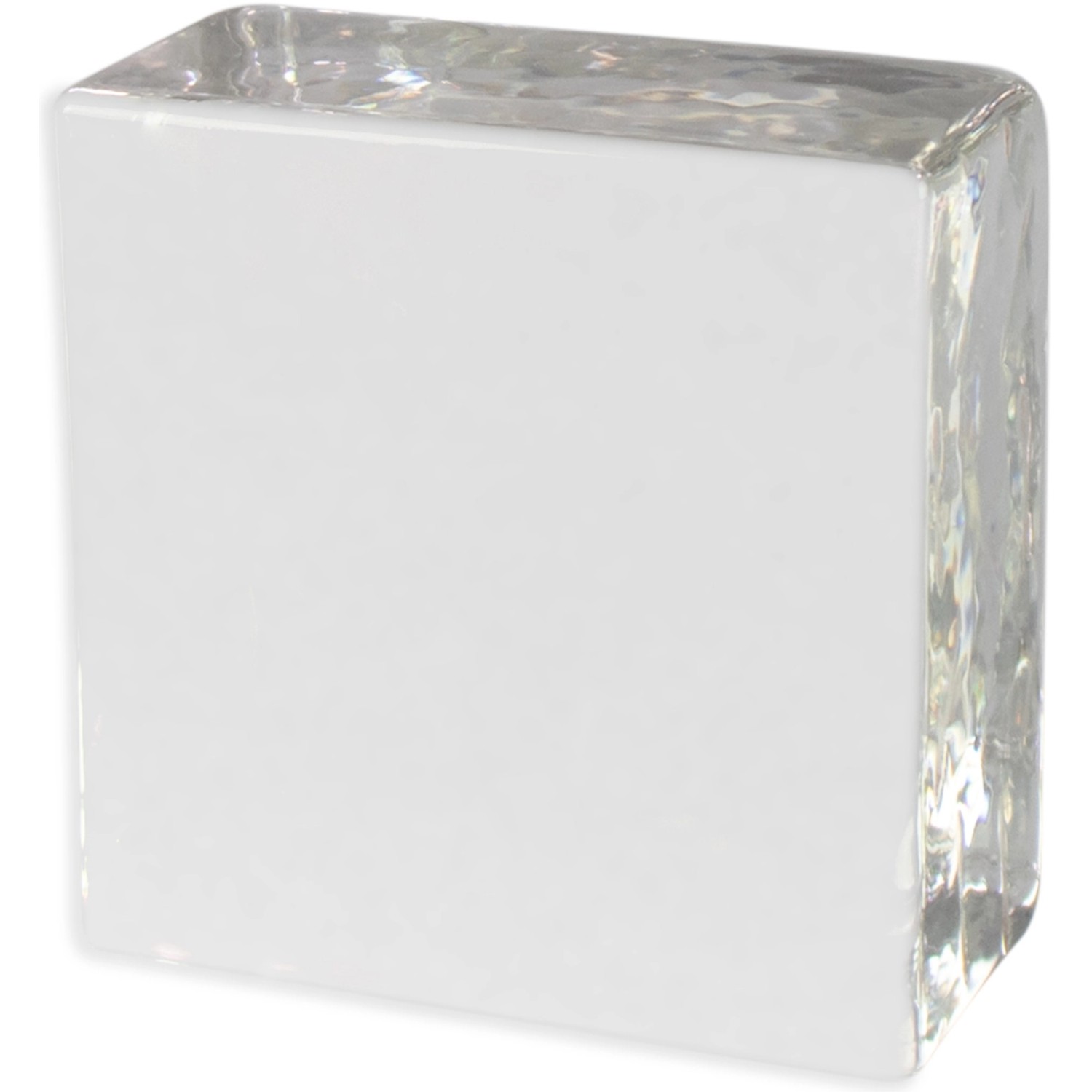 Glasbaustein Crystal Collection 1-Seitig Satiniert 10 cm x 10 cm x 5 cm Glasbaustein Crystal Collection 1-Seitig Satiniert 10 cm x 10 cm x 5 cm von Fuchs Design