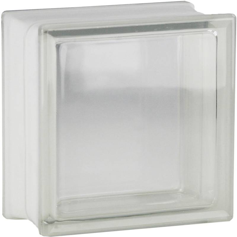 Glasstein Vollsicht Klar 19 cm x 19 cm x 10 cm von Fuchs Design
