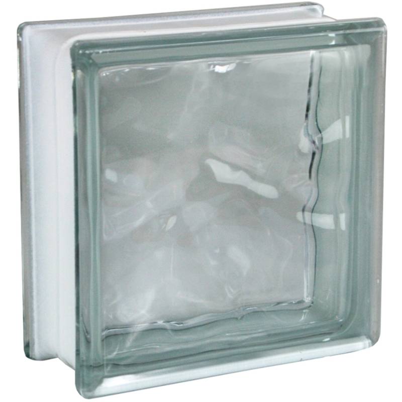 Glasstein Wolke Klar Schallschutz 19 cm x 19 cm x 8 cm von Fuchs Design