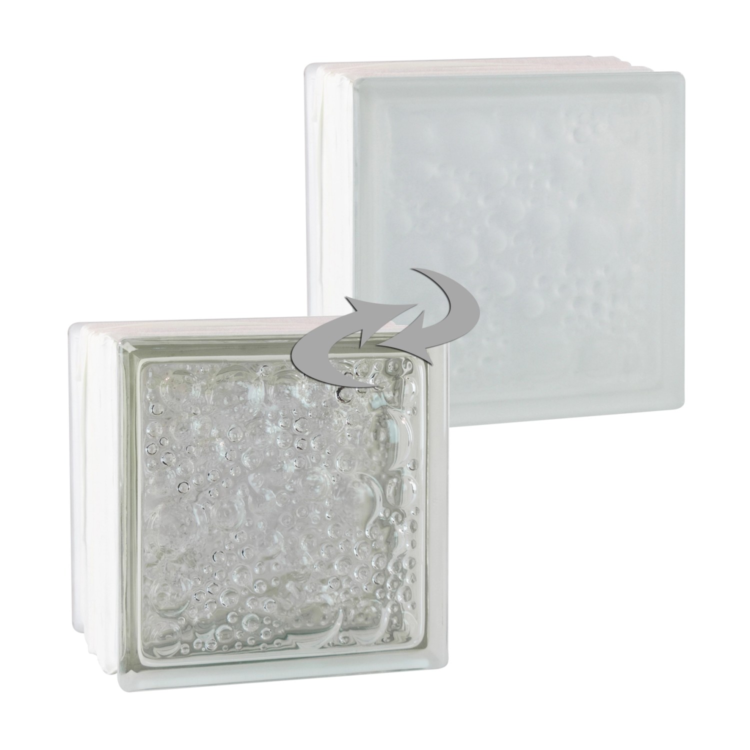 Thermo Block Savona Ug 1,2 1-seitig satiniert 19 cm x 19 cm x 12 cm von Fuchs Design