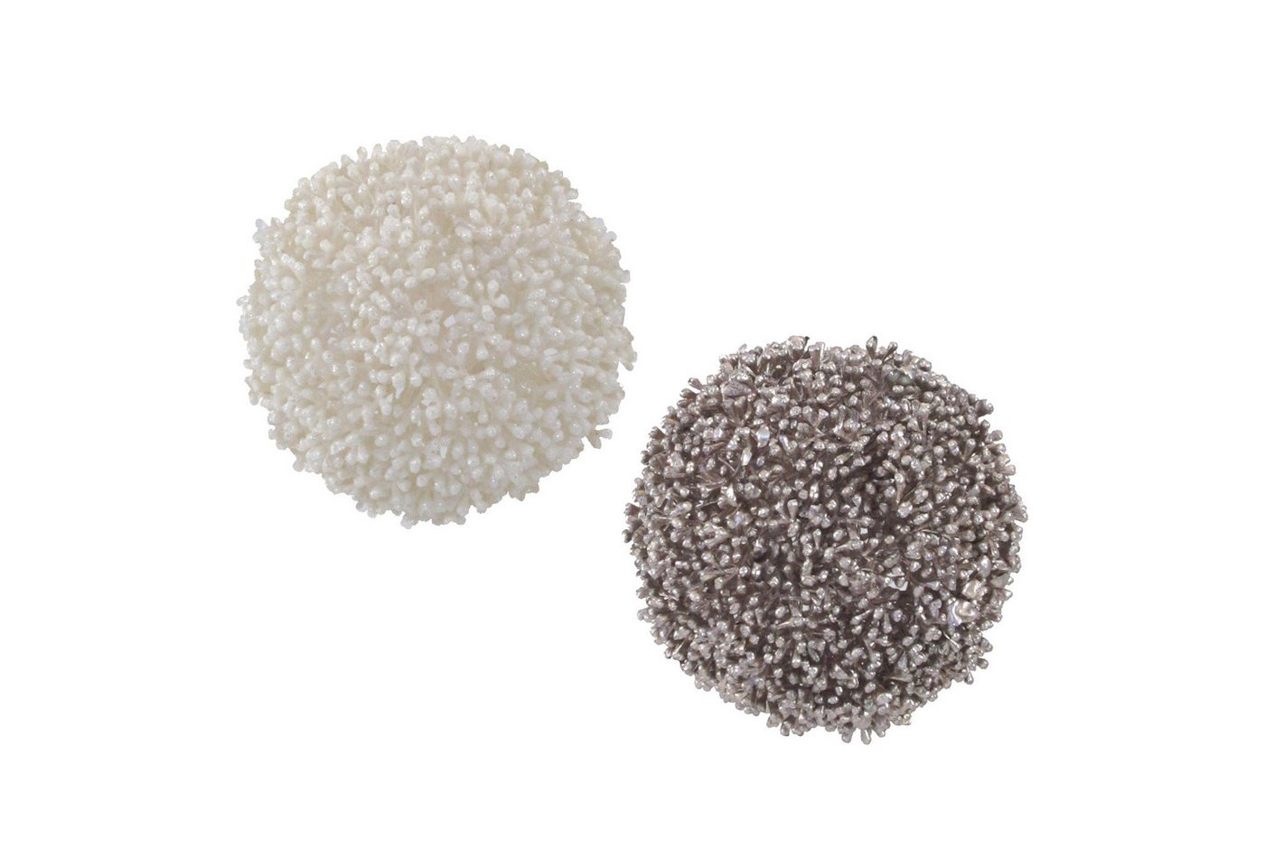 Fuchs Versand 24/7 Teelichthalter mit Tablett Weihnachtliche Beerenkugel mit Hänger im 2er Set in silber-creme Fuchs Versand 24/7 Teelichthalter mit Tablett Weihnachtliche Beerenkugel mit Hänger im 2er Set in silber-creme von Fuchs Versand 24/7