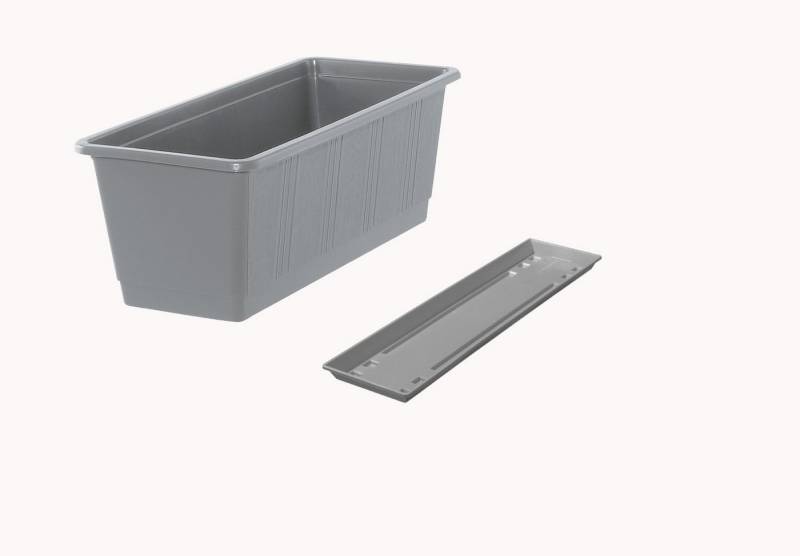 Fuchs Versand 24/7 Übertopf Balkonkasten Standard mit passendem Untersetzer von Fuchs Versand 24/7