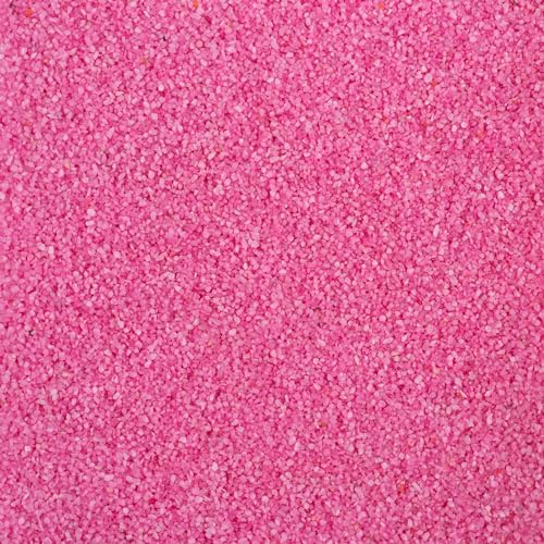 Fuchs seit 1895 Dekosand Farbsand Streudeko 0,5mm 1000g in versch. Farben, Farbe:pink von Fuchs seit 1895
