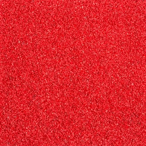 Fuchs seit 1895 Dekosand Farbsand Streudeko 0,5mm 1000g in versch. Farben, Farbe:rot von Fuchs seit 1895