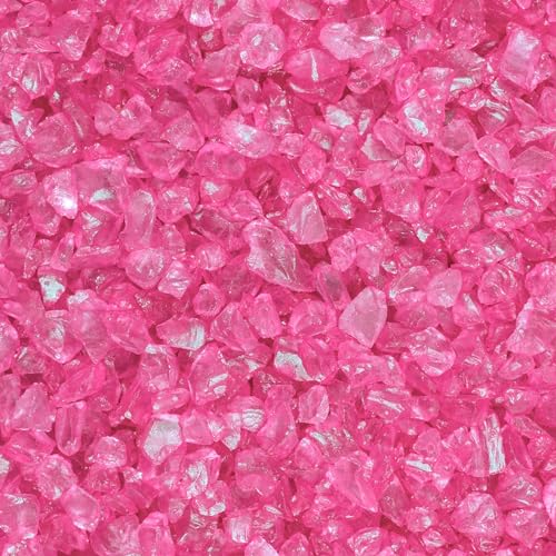 Fuchs seit 1895 Glasgranulat Glassteine 4-10mm 1000g in versch. Farben, Farbe:pink von Fuchs seit 1895