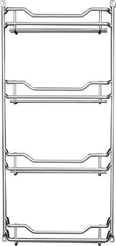 Fuchs 12er Gewürzregal leer Gewürzaufbewahrung Küchen-Regal für Gewürze, Etagenregal für 12 Gewürzdosen, ideal als Wandregal in der Küche, Menge: 1 Stück von Fuchs