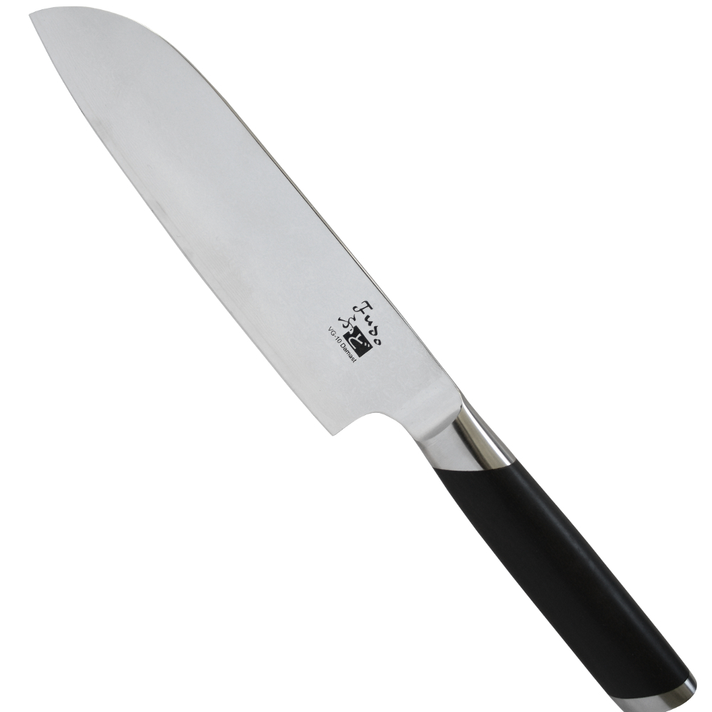 FUDO Gendai Santoku Hocho Damast Kochmesser von Fudo