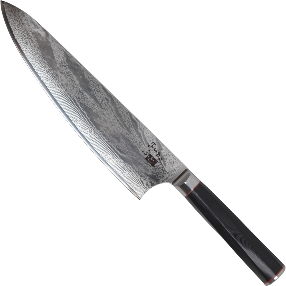 Fudo Migoto Gyuto Hocho Damast Kochmesser von Fudo