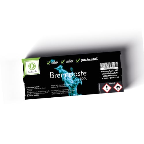 Fuduu.de - Brenngelee/Brennpaste by Till, 3 x 80 g Portionsdosen für Fondue, Tischgrill, heißer Stein, Wok und andere Warmhaltegeräte von Fuduu.de