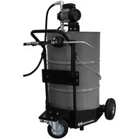 SAMOA-HALLBAUER mobile Elektropumpen Pumpmatic mit Fahrwagen für 200 Liter-Fässer und elektrischem Handdurchlaufzähler von SAMOA-HALLBAUER