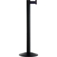 Personen-Leitsystem Classic, Ständer schwarz, Gurtfarbe navy von Via Guide®