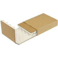 Noppenschaumverpackung, 200 x 140 x 40 mm, , braun, 1 VE = 182 Stk von Jungheinrich PROFISHOP