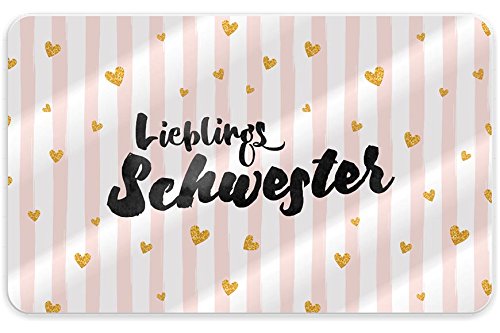 Für Dich 1010754510 Brettchen, Plastik, Mehrfarbig, 5 x 2 cm Für Dich 1010754510 Brettchen, Plastik, Mehrfarbig, 5 x 2 cm von Für Dich