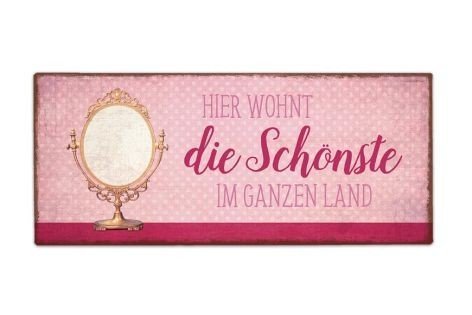 Für Dich 1010757910 Schild, Plastik, Mehrfarbig, 5 x 2 cm von Für Dich