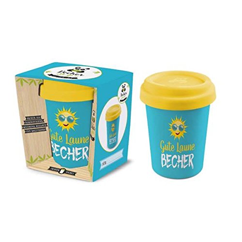 Für Dich 1010767210 Becher Gute Laune Sonne, Plastik, Mehrfarbig, 5 x 2 cm von Für dich