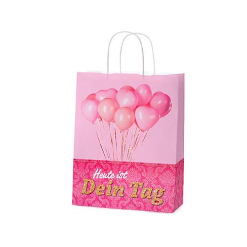 Für Dich 1010769510 Geschenktüte, Plastik, Mehrfarbig, 5 x 2 cm von Für dich