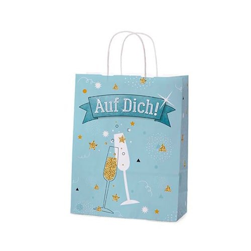 Für Dich 1010769710 Geschenktüte, Plastik, Mehrfarbig, 5 x 2 cm von Für dich