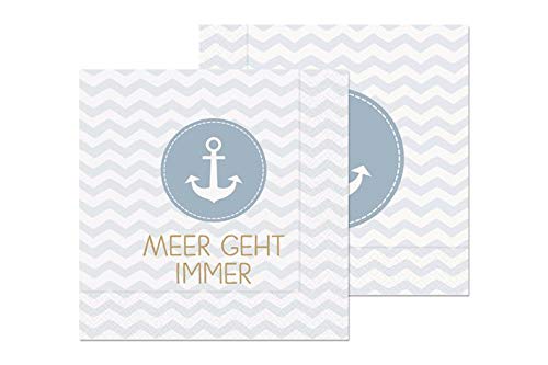 LaVida Servietten für Dich 20 Stück Meer geht Immer LaVida Servietten für Dich 20 Stück Meer geht Immer von Für dich