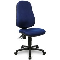 Topstar® Bürodrehstuhl Point 60, Muldensitz, blau von Topstar®