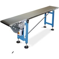BLUME Gurtförderer, für Steig- oder Gefällelösungen, Tragkraft max. 15 kg/m, Gurtbreite 300 mm, Länge 1 m von BLUME