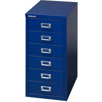 BISLEY Schubladenschrank Multidrawer, 6 Schubladen, blau BISLEY Schubladenschrank Multidrawer, 6 Schubladen, blau von Bisley