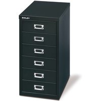 BISLEY Schubladenschrank Multidrawer, 6 Schubladen, schwarz BISLEY Schubladenschrank Multidrawer, 6 Schubladen, schwarz von Bisley