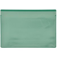 Magnettaschen, DIN A6 quer, Einschub oben, 50 Stk/VE, grün Magnettaschen, DIN A6 quer, Einschub oben, 50 Stk/VE, grün von Jungheinrich PROFISHOP