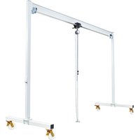 VETTER® Portalkran PA inkl. Stirnradflaschenzug mit Handschiebefahrwerk, verfahrbar, Lichte Breite 3 m, TK 250 kg von VETTER® Krantechnik