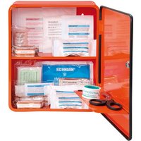 SÖHNGEN® Verbandschrank HEIDELBERG, mit Füllung DIN 13157, orange von SÖHNGEN®