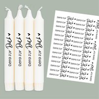 Din A4 - Kerzen-Tattoofolie Extra Für Dich Kerzen/Keramik 258 Din A4 - Kerzen-Tattoofolie Extra Für Dich Kerzen/Keramik 258 von FuerSelbermacher