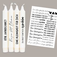 Din A4 - Kerzen-Tattoofolie Kleine Aufmerksamkeit Für Kerzen/Keramik 326 Din A4 - Kerzen-Tattoofolie Kleine Aufmerksamkeit Für Kerzen/Keramik 326 von FuerSelbermacher