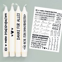 Din A4 - Kerzen-Tattoofolie Muttertag/Vatertag Bonus Großeltern Für Kerzen Keramik 170 Din A4 - Kerzen-Tattoofolie Muttertag/Vatertag Bonus Großeltern Für Kerzen Keramik 170 von FuerSelbermacher
