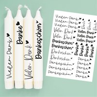 Din A4 - Kerzen-Tattoofolie Sprüche Zum Verschenken Danke Für Kerzen/Keramik 074 Din A4 - Kerzen-Tattoofolie Sprüche Zum Verschenken Danke Für Kerzen/Keramik 074 von FuerSelbermacher
