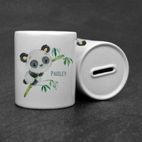 Keramik-Spardose - Panda Paisley Sparsubl176 von FuerSelbermacher