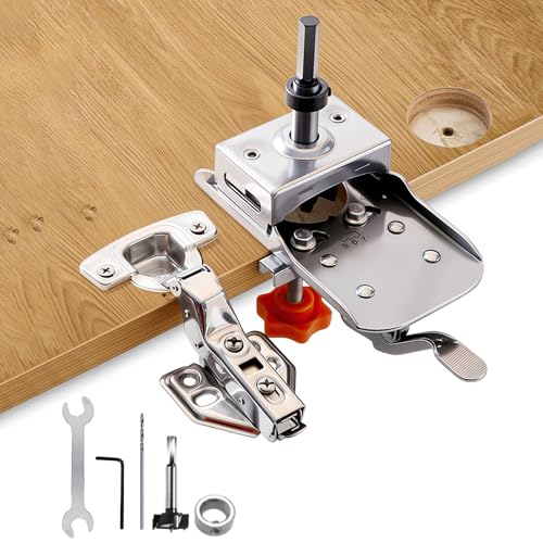 Bohrschablone Möbelbau, Topfband Bohrschablone, 35MM Einstellbarer Rand Schneller Clip Möbelscharniere Für Holzbearbeitungs, Kleiderschrank, Türscharnier, Stanzwerkzeuge Bohrschablone Möbelbau, Topfband Bohrschablone, 35MM Einstellbarer Rand Schneller Clip Möbelscharniere Für Holzbearbeitungs, Kleiderschrank, Türscharnier, Stanzwerkzeuge von Fuerdich